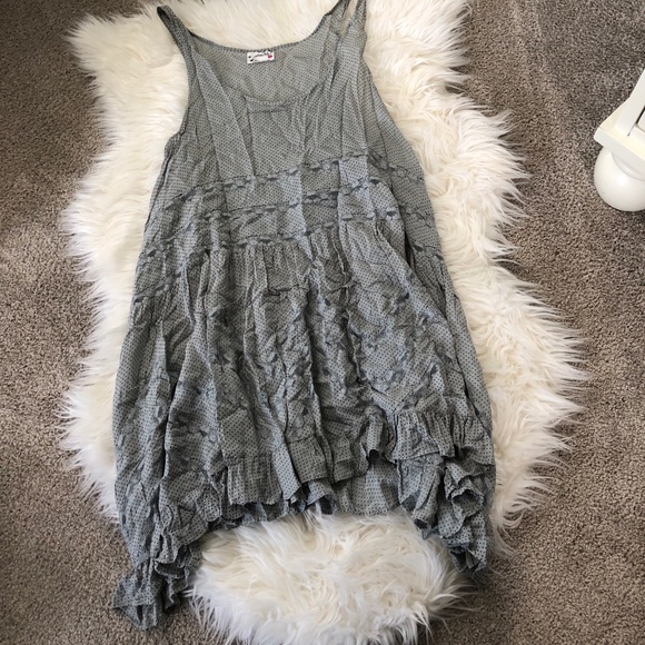 Free People Dresses & Skirts - Free People gray slip dress Free People Dresses & Skirts - Free People gray slip dress